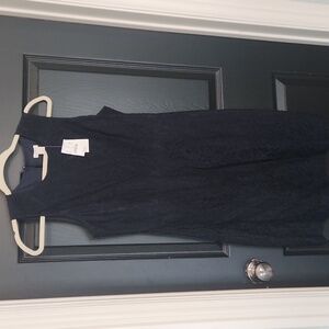 NWT JCrew navy lace dress, size 6